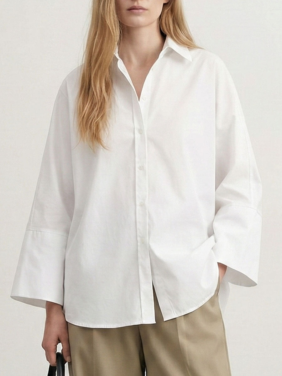 Bianca | Camicia Classica dal Design Moderno