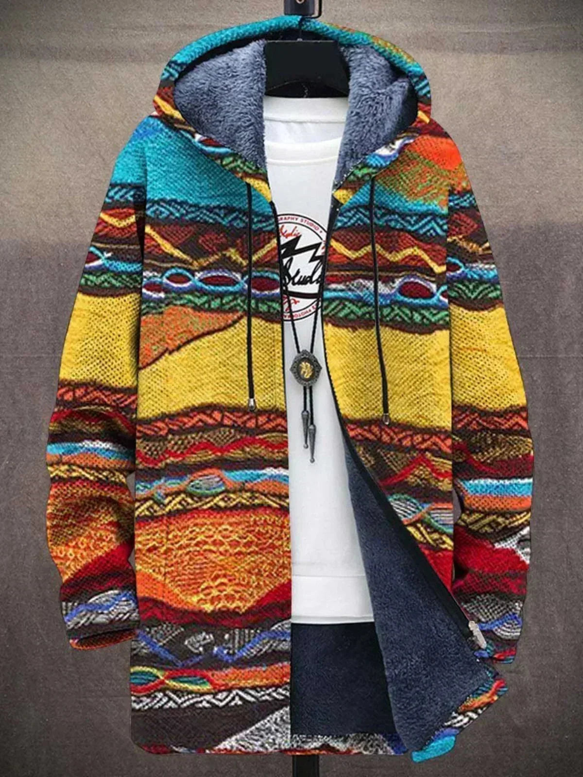 Salvatore | Elegante Cappotto Boho Chic