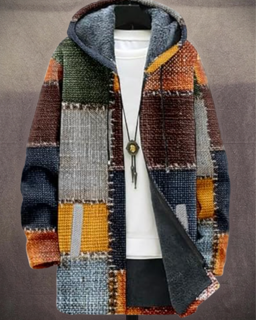 Paolo | Elegante Cappotto Artistico in Stile Bohémien