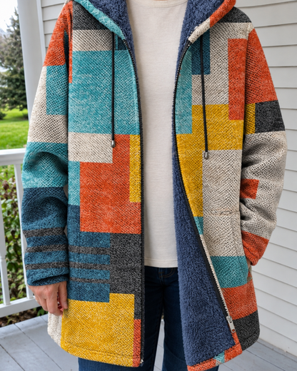 Riccardo | Cappotto Boho Chic a Collo Alto