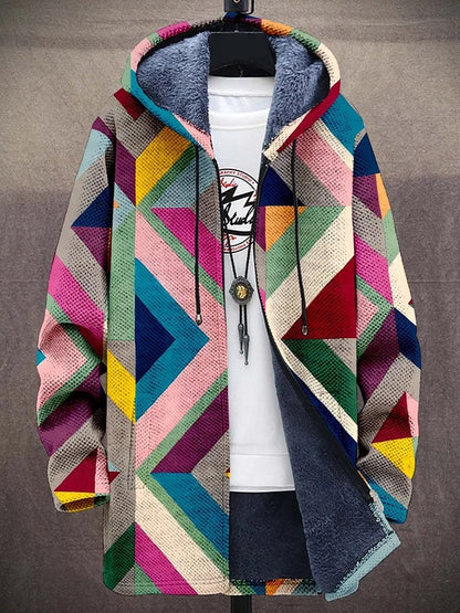 Fabio | Cappotto bohémien dal design artistico